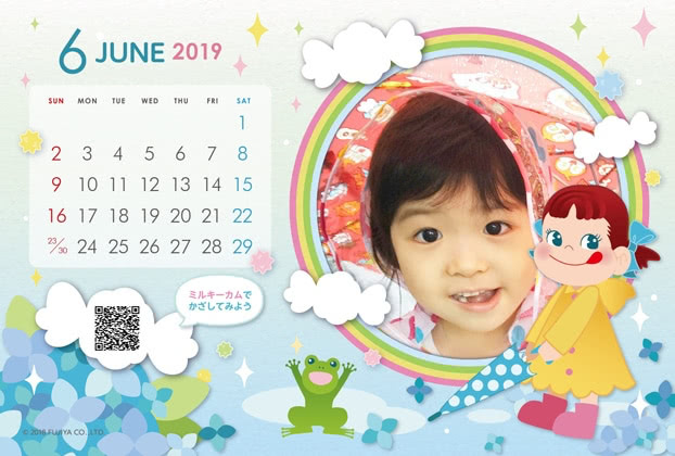 ミルキーカムカレンダー6月